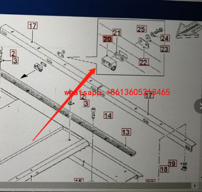 铣刨机输料滑动轴承298198