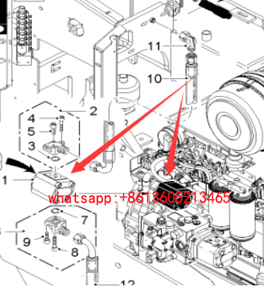 进口铣刨机电子继电器 24V